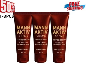 1-3X MANN AKTIV CREME,CONFRDENZ-BOOST Men's private care Cream 50g - Picture 1 of 14