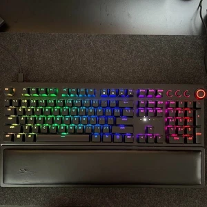 Razer BlackWidow V3 Pro Black Wireles Mechanical Gaming Keyboard Green switches - Picture 1 of 2