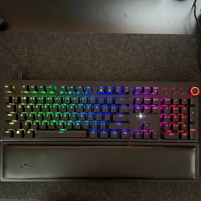 Razer BlackWidow V3 Pro Black Wireles Mechanical Gaming Keyboard Green switches - Image 1 of 2