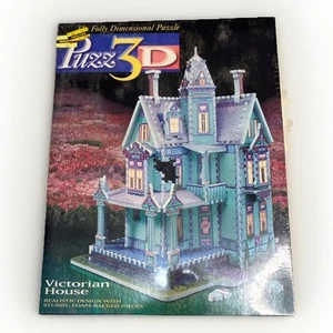 Vintage 1994 Puzzle 3D Victorian House 700-teiliges Puzzle neu versiegelt Milton Bradley - Bild 1 von 6
