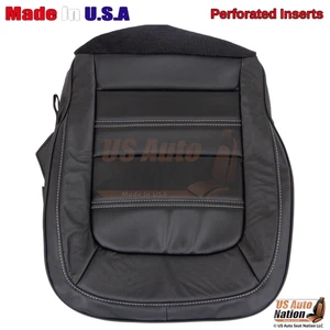 2015 - 2022 For GMC Canyon Denali Driver Bottom Perforated Leather Cover Black - Picture 1 of 9