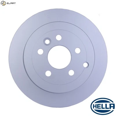 2x BRAKE DISC 8DD 355 118-911 FOR LAND ROVER FREELANDER/VAN LR2/SUV 2.2L 4cyl - Image 1 of 4