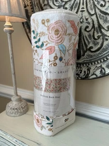 Rifle Paper Co. x Loloi Pink Blue Floral Delilah Foam Bath Rug 20”x60” NWT - Picture 1 of 6