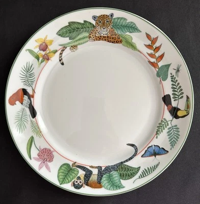 LYNN CHASE DESIGNS MINT! LYNN CHASE RAINFOREST 10-3/4" DINNER PLATE -- UNUSED! -- Quantity