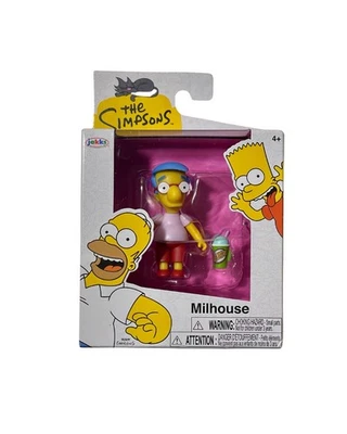 "Figura de acción Milhouse de Los Simpson Milhouse 2,5"" Jakks Pacific NUEVA" Foto 1 de 3