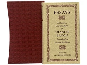 Essays; or, Counsels, Civil and Moral of Francis Bacon, Lord Verulam, Viscount.. - Picture 1 of 2