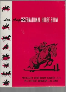 PROGRAMA 1951 ESPECTÁCULO INTERNACIONAL DE CABALLOS DE LOS ÁNGELES, AUDITORIO PAN PACÍFICO - Imagen 1 de 4