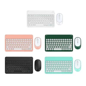 Bluetooth Wireless Keyboard and Mouse Combo Cordless Quiet Slim Rechargeable for - Picture 1 of 15