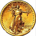 1907 HIGH RELIEF $20 GOLD ST.GAUDENS **VERY RARE**+++ CERTIFIED NGC-UNC +++ DET
