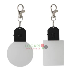 portachiavi a LED portachiavi in acrilico portachiavi con luce notturna pz 5 - Foto 1 di 19
