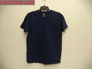 T-shirt uomo Hanes Perfect-T blu navy manica corta cotone nuova senza etichette - QTY=48, taglia M - Foto 1 di 5