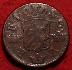 1749 Sweden 2 Ore Foreign Coin