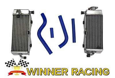 Radiador de aluminio y mangueras de silicona para Yamaha YZ 125 1996-2001 1998 1999 2000  Foto 1 de 4