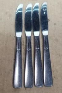 Oneidacraft Deluxe ACCENT Stainless Flatware - 4 Knives - Picture 1 of 1