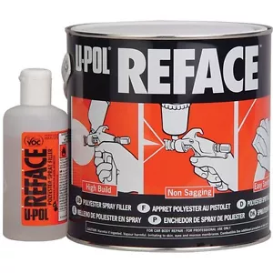 U-POL Reface Polyester Spray Filler (1 Litre) - Picture 1 of 1