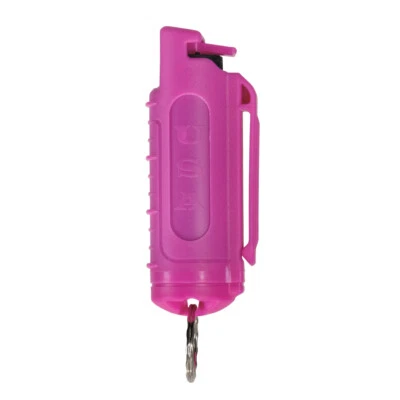 Police Magnum pepper spray 1/2oz Hot Pink Molded Keychain Security Protection