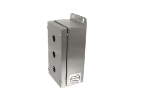 316 Stainless Steel AE Stainless Direct Push Button Station 280Hx120Wx90D - Picture 1 of 9