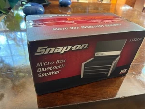 Snap On MTX Micro Tool Box Bluetooth Speaker NIB Sealed Snapon Tools Limited - Picture 1 of 3