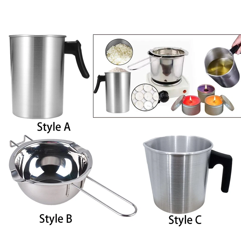 Olla para hacer velas para derretir cera y verter Foto 1 de 1