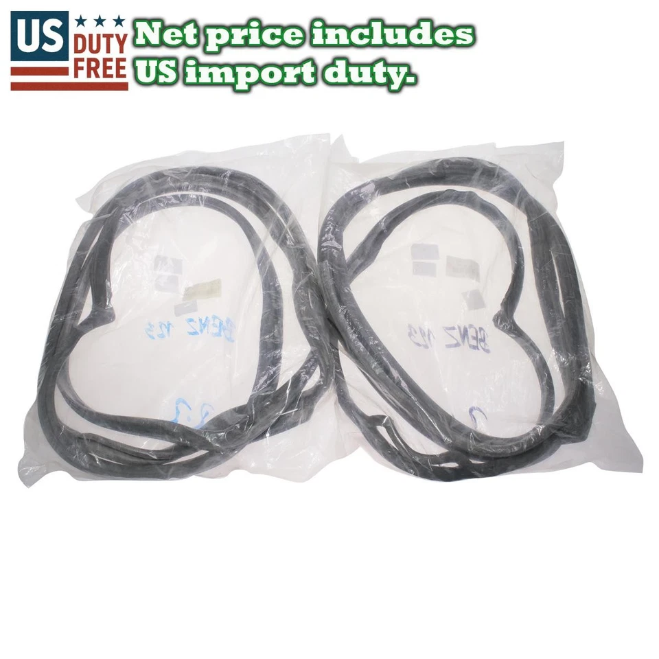 Restripa de intemperie para puerta trasera Fit Mercedes-Benz W123 Sedán 200D 220D 230 240D 280 300TD Foto 1 de 4