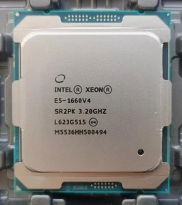 Intel Xeon E5-1660 V4 3.20Ghz 8-Core 20MB LGA2011-3 Server CPU Processor SR2PK - Picture 1 of 2