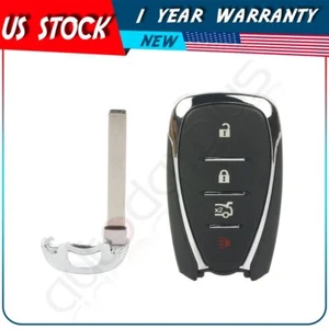 Remote Car Key Fob for Chevrolet Camaro Cruze 2016 2017-2019 2020 2021 Buttons - Picture 1 of 10