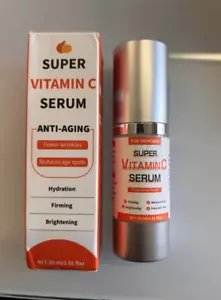 Neu!! 1 Stück Super Vitamin C Serum Anti-Aging 30ml/1,01oz Flasche - schneller Versand - Bild 1 von 7