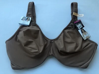 Sujetador con aros minimizador Bali Passion For Comfort DF3385 38DD marrón canela nuevo con etiquetas Foto 1 de 4