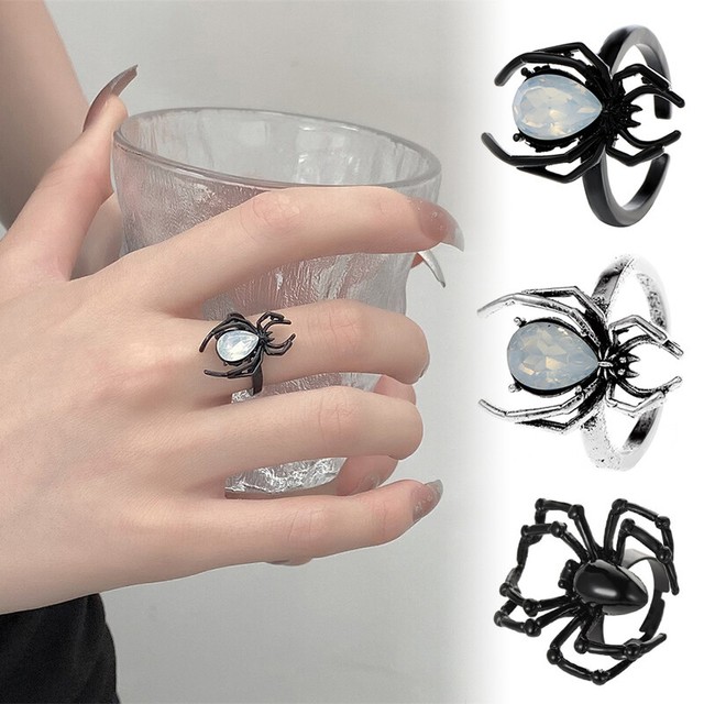 BUBBLE SPIDER RING ONE SIZE in 2023  Big statement rings, Womens fashion  jewelry, Fashion jewelry