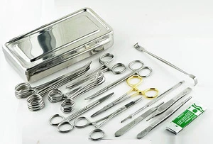 Spay Kit Veterinary Surgical Instruments Ovaries Removal veterinary Kit R98-1274 - Picture 1 of 7