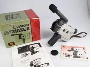 CANON AF 310 XL-S SUPER 8 SOUND MOVIE CAMERA FILMKAMERA IM ORIGINALKARTON - Photo 1/6