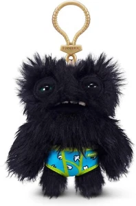 Fuggler Schlüsselanhänger Badgy Serie Wide Eyed Weirdo Black Wide Eye Schwarz Regular NEU - Bild 1 von 3