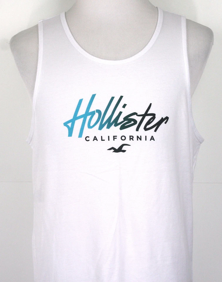 Camiseta sin mangas Hollister sin mangas lisa floral o teñido u orgullo Foto 1 de 1