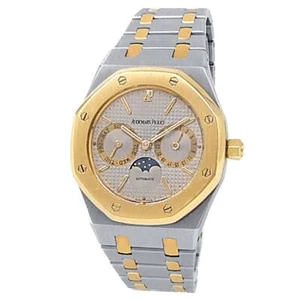 Audemars Piguet Royal Oak 18k Gold Steel Auto Silver Watch 25594SA.OO.0789SA.01 - Picture 1 of 5