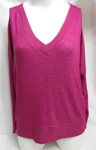 Suéter Buffalo David Bitton Súper Suave Cuello en V Rosa Talla XL - Imagen 1 de 10