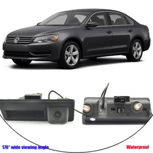 Car Trunk Handle w/ Rear View Camera Reverse Parking for VW Passat 2012-2015 - Picture 1 of 8