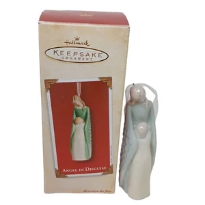 Mother Child Angel In Disguise Hallmark Keepsake Ornament 2002 w/ Box #I-4 - Picture 1 of 8