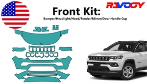 For Jeep Compass 2022-2025 Front Paint Protection Film PreCut Kit PPF - Picture 1 of 7