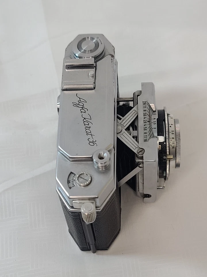 CÁMARA FOTOGRÁFICA AGFA KARAT 36 35 MM 50 MM 1:2,8 SOLINAR CON ESTUCHE - 🔥 ¡BONITA! Foto 1 de 4