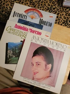 Antonita Moreno (3 LP Lot) All Imports from Spain 12" Vinyl LP Spanish, Exitos - Picture 1 of 6