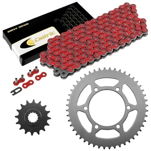 Red Drive Chain And Sprocket Kit for Yamaha R6S YZF-R6S 2006 2007 2008 2009 - Picture 1 of 8