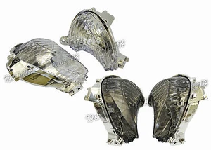 E-Marked Front Turn Signals Lens For 2008-2017 SUZUKI Hayabusa GSXR GSX-R 1300 - Picture 1 of 14