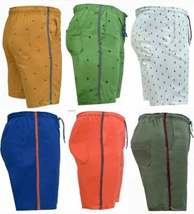 Herren Shorts Combat mehrere Taschen elastischer Bund Baumwollmischung leichte Shorts - Bild 1 von 19