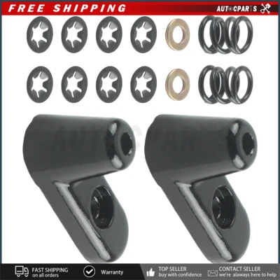 for 2003 2004 2005 2006 Jeep Wrangler New Bracket Sun Visor Repair Kit  - Image 1 of 4