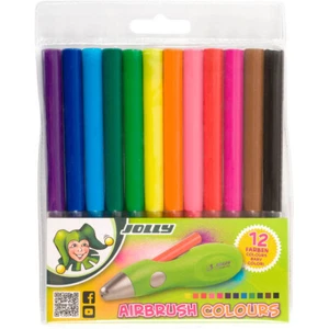 12 JOLLY Airbrush Stifte farbsortiert non-permanent, auswaschbar - Bild 1 von 1