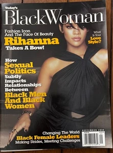 VINTAGE TODAY'S BLACK WOMAN SEPTEMBER 2008 RIHANNA NO MAILER LABEL - Picture 1 of 1