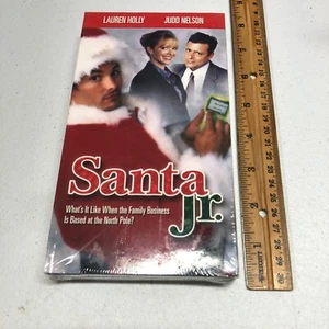 NEW VHS Santa Jr Lauren Holly Judd Nelson North Pole Family Business Sealed - Imagen 1 de 6