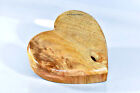 Wooden Urn For Human Ashes Heart Keepsake Cremation Urn Box for Pets Engraving O