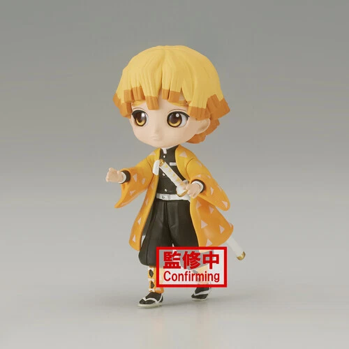 Demon Slayer Zenitsu Agatsuma Figure 7cm Bandai Banpresto QPosket Petit V.6