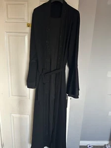 Women Muslim Dresses Abaya Prayer Maxi Dress Kaftan Jilbab Islamic Arab Robe - Picture 1 of 6